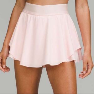 Lululemon Court Rival Tennis Skirt in Strawberry Milkshake Pink